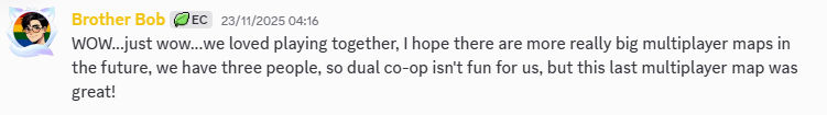 Original Discord message by Brother Bob